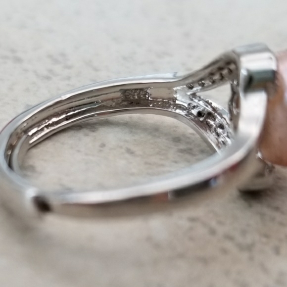 Sterling Silver 9mm Lavender Freshwater Pearl Ring - Picture 6 of 8